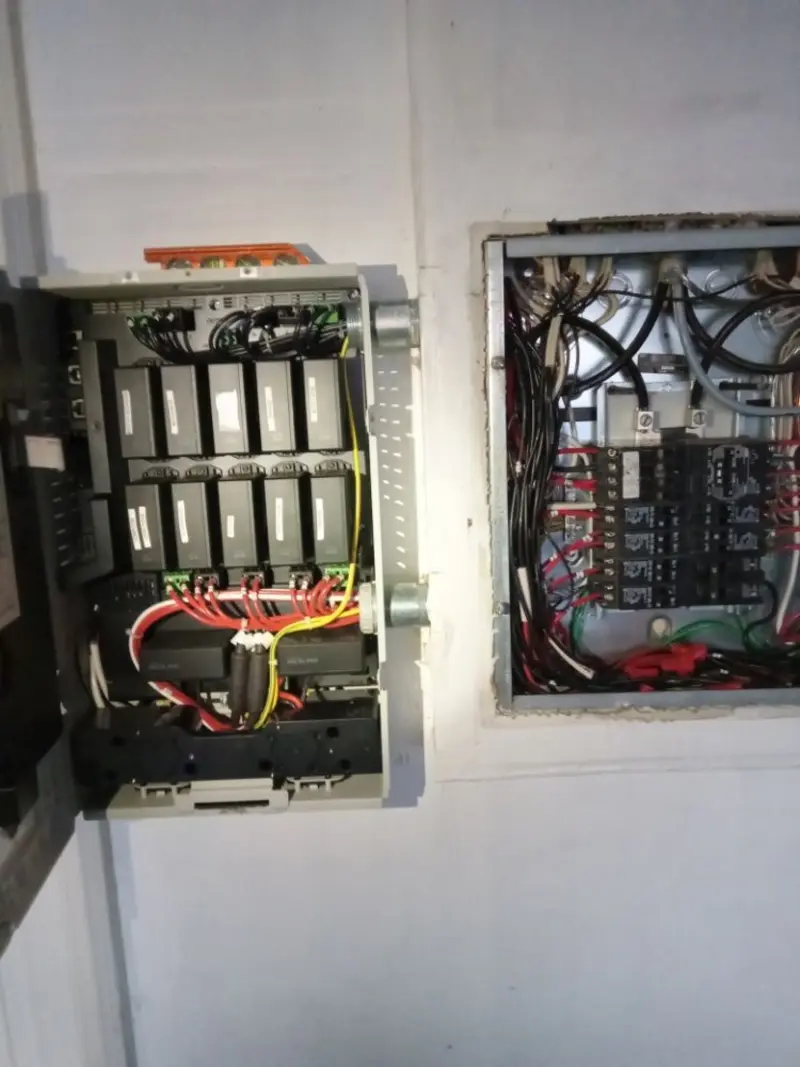 Electrical panel upgrade completed for Indoor Lighting Installation in Griffin